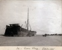 Paris-plage, fvrier 1916: chouage d'un cargo-boat australien