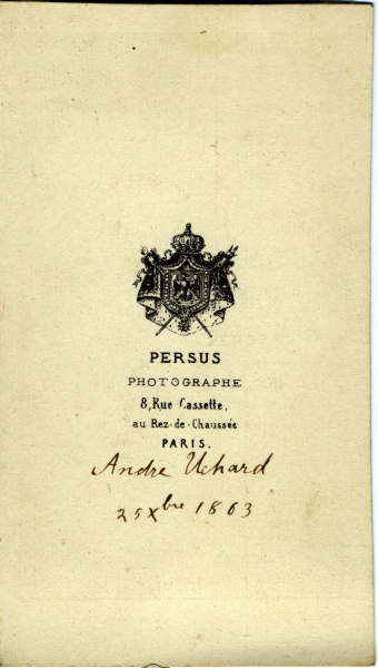 Dos de la photo prcdente
