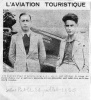 1934: les aviateurs Puget et Jacques Lecarme