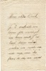 Lettre de Jean LECARME, 1882